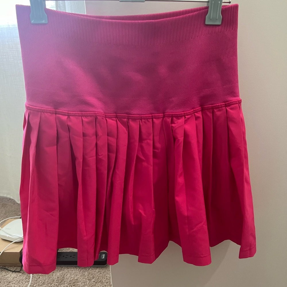 Joylab hot pink tennis skirt shorts pleated skort S - Picture 2 of 9